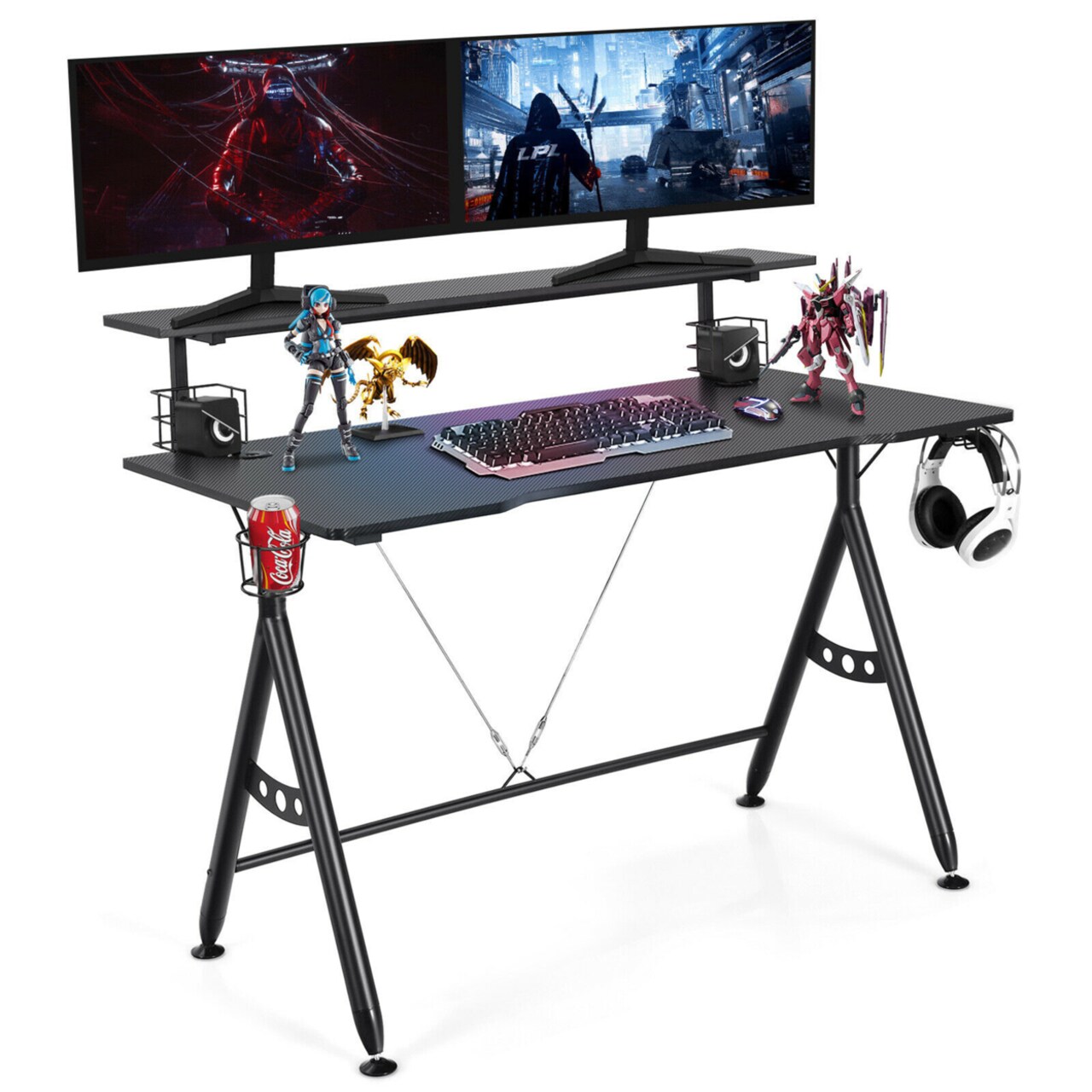 Gymax Gaming Desk Home Office Computer Table E Sports w Monitor